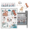 Bedtime Originals Animal Alphabet 5-Piece Infant Nursery Baby Crib Bedding Set - 3 of 4