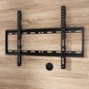 FUFU&GAGA 100LBS TV Stand with Wheels,Rolling Entertainment Center,Mobile Media Console with Shelves & Drawers - 2 of 4