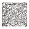 Design Imports Black Woven Paper Square Placemat Set/6 - 2 of 4