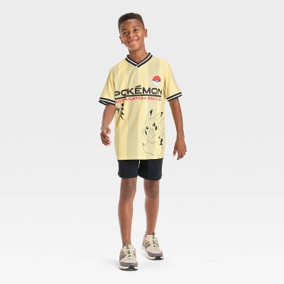Pokemon - Brandclub - Boys' Pokemon Pikachu Striped Soccer