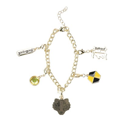 Harry Potter Hufflepuff Charm Bracelet