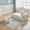 Aukfa Modern Multi-Functional 3-Seater Corduroy Sofa Bed with Versatile Layouts,Ergonomic Design,Luxury Comfort - 3 of 4