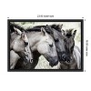 Amanti Art Four Konik Horses by Jaap van den Canvas Wall Art Print Framed 23-in. x 16-in. - 3 of 4