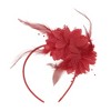 Unique Bargains Women's Flower Feathers Headband 1 Pc - 3 of 4