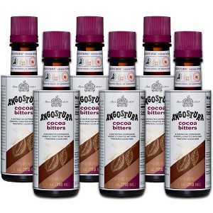 Angostura Cocoa Bitters - 4 FL OZ, Premium Cocktail Bitters for Home and Professional Mixologists, Kosher Certified, Sodium-Free Flavor Enhancer - 1 of 1