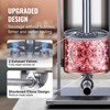 VEVOR Manual Sausage Stuffer, 15 L / 30 LBS Vertical Sausage Machine, Dual-Speed Meat Stuffer, Made of Food-Grade 304 Stainless Steel, Silver - 4 of 4