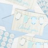 Pipilo Press 60 Pack Baby Shower Thank You Cards with Blue Envelopes for Boy - 6 x 4-inch with 60 Stickers - 2 of 4
