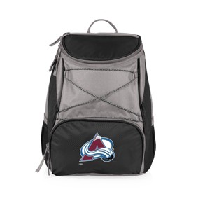 NHL Colorado Avalanche PTX 13.5" Backpack Cooler - Black - 1 of 4