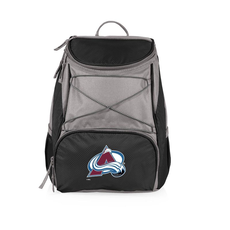 NHL Colorado Avalanche PTX 13.5&#34; Backpack Cooler - Black, 1 of 8