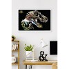 Trends International Jurassic World: Rebirth (2025) - T. Rex Silhouette Framed Wall Poster Prints - 2 of 4