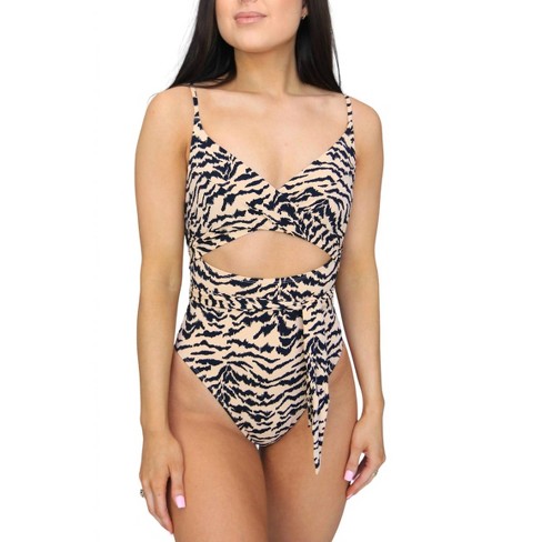 Women's One-Piece Swimsuit - ENVYA - image 1 of 4