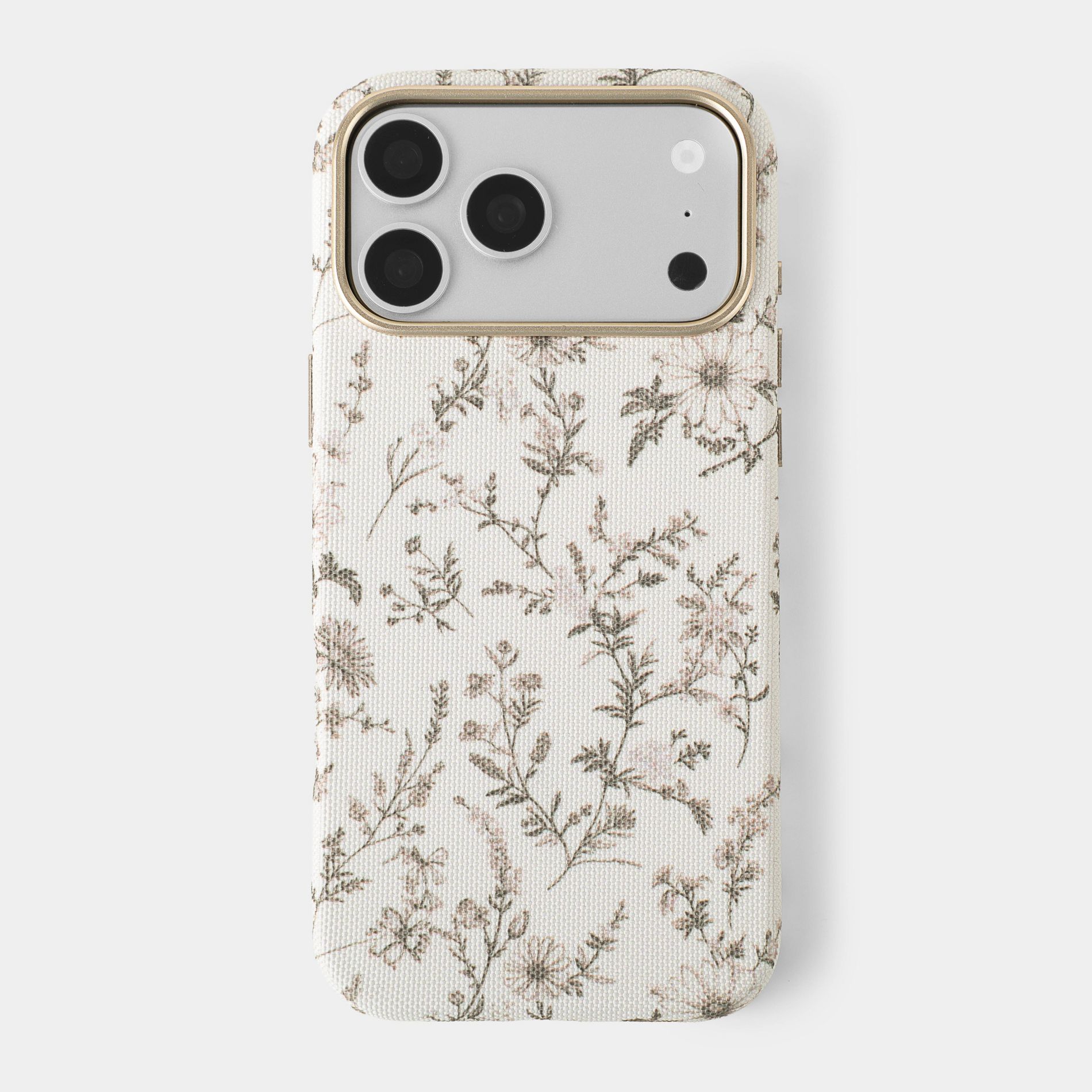 iPhone 17 Pro Max Floral Phone Case - heyday™ Light Beige