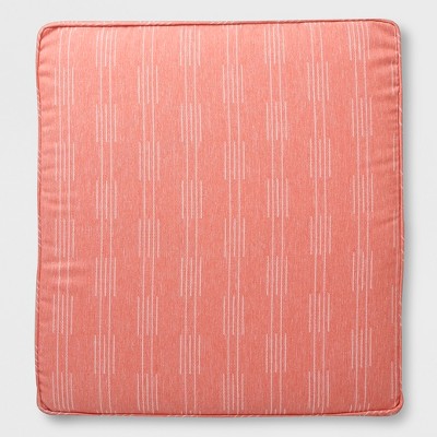 Stagger Stripe Outdoor Deep Seat Cushion Terracotta - Project 62™
