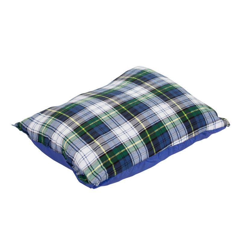 Stansport Soft Plaid Flannel Outdoor Camping Portable Pillow, 1 of 5