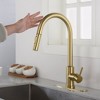 LOVMOR 16"Touch Kitchen Faucet with Pull Down Sprayer,Gold - 4 of 4