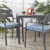 Kensington Garden 2pc 18" Square Outdoor Chair Pad - 2 of 4