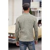 COOFANDY Men's Casual Henley Pullover Thermal Fleece Slim Fit Sweater - 3 of 4
