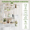Simple Trending 8 Tier Over The Toilet Storage Black - 3 of 4