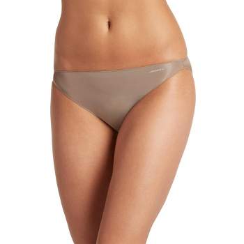 Jockey Women's No Panty Line Promise Tactel Bikini 7 Deep Beige