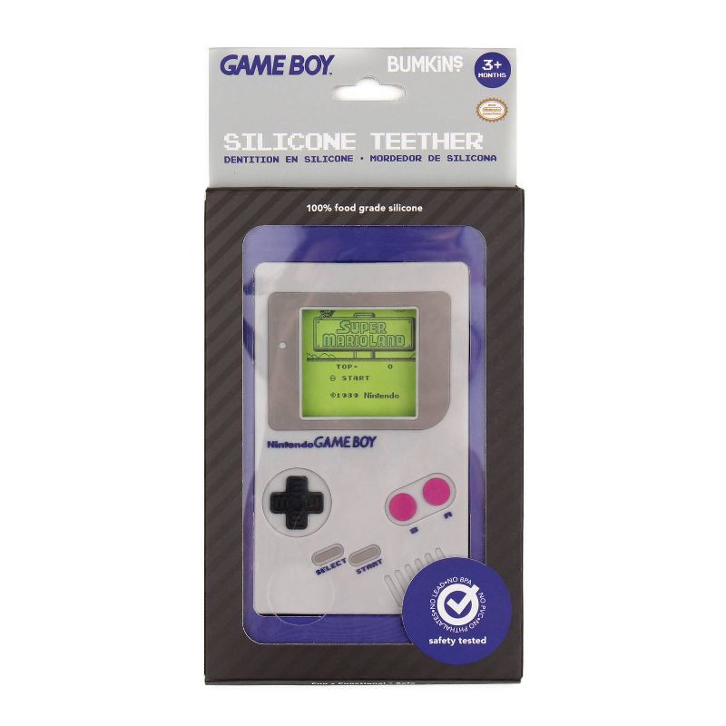 Bumkins Nintendo Silicone Teether - Game Boy, 5 of 6