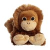 Aurora Small Oscar Orangutan Mini Flopsie Adorable Stuffed Animal Orange 8" - 2 of 4