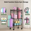 MOEPISY Dumbbell Rack Stand Only, Home Weight Rack for Dumbbells Kettlebells Yoga Mat - 4 of 4