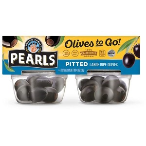 Pearls Pitted Olives in To Go Cups 4.8 oz - 1 of 1