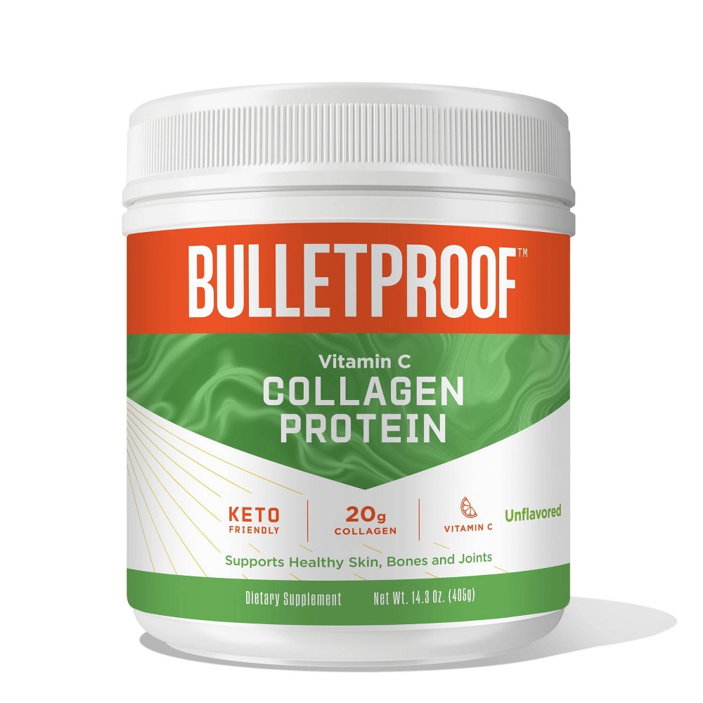 Bulletproof Unflavored Collagen with Vitamin C - 14.3oz