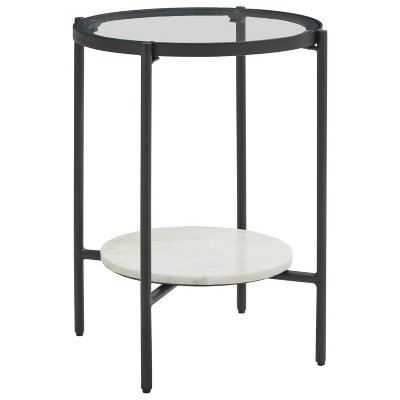 Zalany End Table Black/White - Signature Design by Ashley