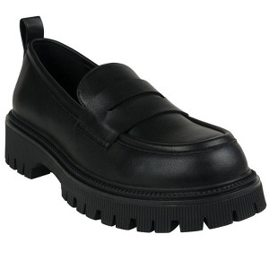GC Shoes Sugar Candies Penny Lug Sole Slip On Platform Loafers - 1 of 4