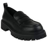GC Shoes Sugar Candies Penny Lug Sole Slip On Platform Loafers