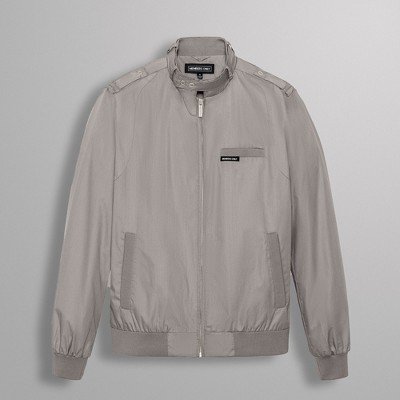 Members Only Men's Original Iconic Racer Jacket - Grey - 4X-Large — фото 5