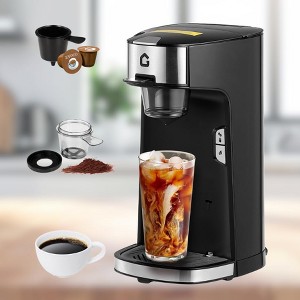 Coucheta Single Serve Coffee Maker - Auto 1-Button for Fast 8-12 Oz Brew, Perfect for Home, Office, Travel & On-the-Go Use - 1 of 4