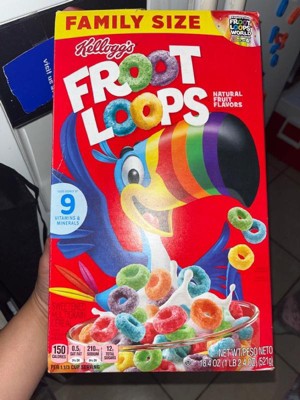 Kellogg's Froot Loops Breakfast Cereal, Original, 10.1 Oz, Box