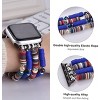 Worryfree Gadgets Fashion Preppy Stack Handmade Elastic Band for Apple Watch 38/40/41mm - image 4 of 4