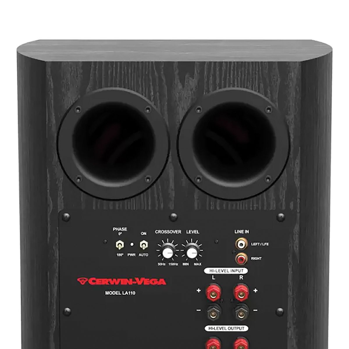 Cerwin-Vega® LA Series 200-Peak-Power 10-In. Powered Subwoofer, LA110B - thumbnail 2