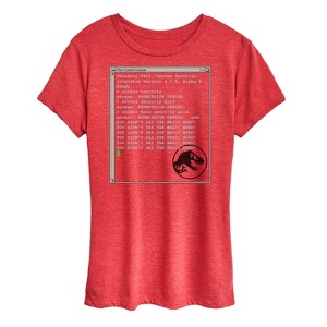Women's - Jurassic Park - You Didnt Say The Magic Word Short Sleeve Graphic T-Shirt - 1 of 4