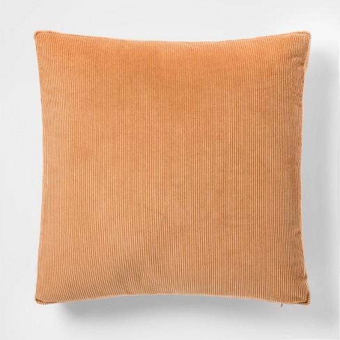 Corduroy With Gusset Square Pillow Tan Project 62 Target