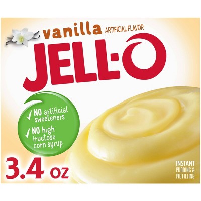 JELL-O Instant Vanilla Pudding & Pie Filling - 3.4oz