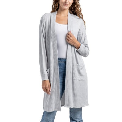 Hello Mello Women’s Cuddleblend Lounge Open Front Cardigan