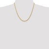 Black Bow Jewelry 3.35mm, 14k Yellow Gold, D/C Quadruple Rope Chain Necklace - 2 of 4