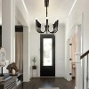 BAOURE 14-Light Gold Industrial Chandelier - 78.74" Rustic Kitchen Island Lighting-  Farmhouse Linear Chandeliers for Large Kitchen Islands & Dining - 4 of 4