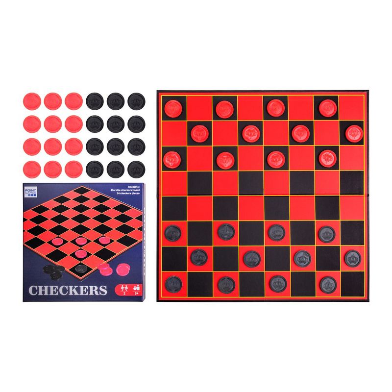 Point Games Checkers Board Game for Kids, 5 of 9