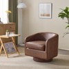Karl Home Living Room Swivel Barrel Accent Chair - 4 of 4