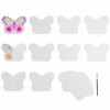 Vivid by Brea Reese: Mixed Media Coloring Pad - Butterfly - 24 Shaped Sheets - 3 of 4