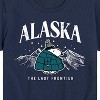 Boys' - Peanuts - Snoopy Alaska Last Frontier Short Sleeve Graphic T-Shirt - 2 of 4