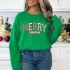 Simply Sage Market Women's Graphic Sweatshirt Merry Christmas Varsity - 2 of 4