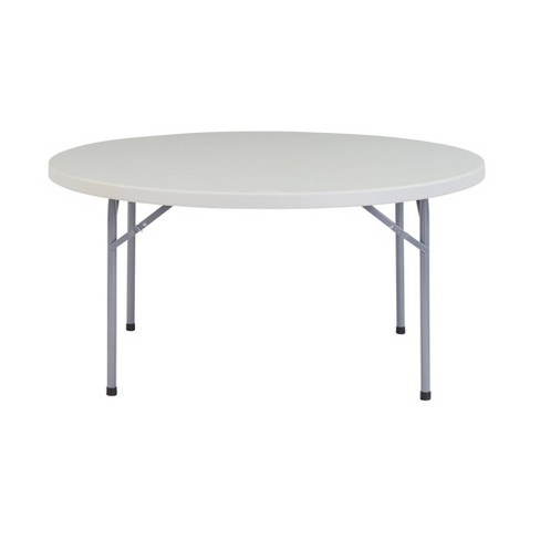 60 Heavy Duty Round Folding Banquet, Half Round Folding Table Dimensions