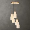 Uttermost Vanier 5 Light Cluster Pendant – Artistic Ceramic and Iron Design - 2 of 4
