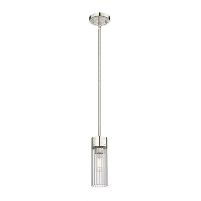 Empire - 1 Light Stem Hung Pendant In Modern Style-9.63 Inches Tall and 3.13 Inches Wide